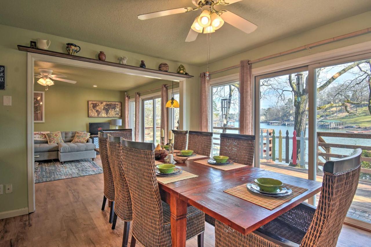 Lakefront Hot Springs Home With Updated Deck And Dock! ภายนอก รูปภาพ