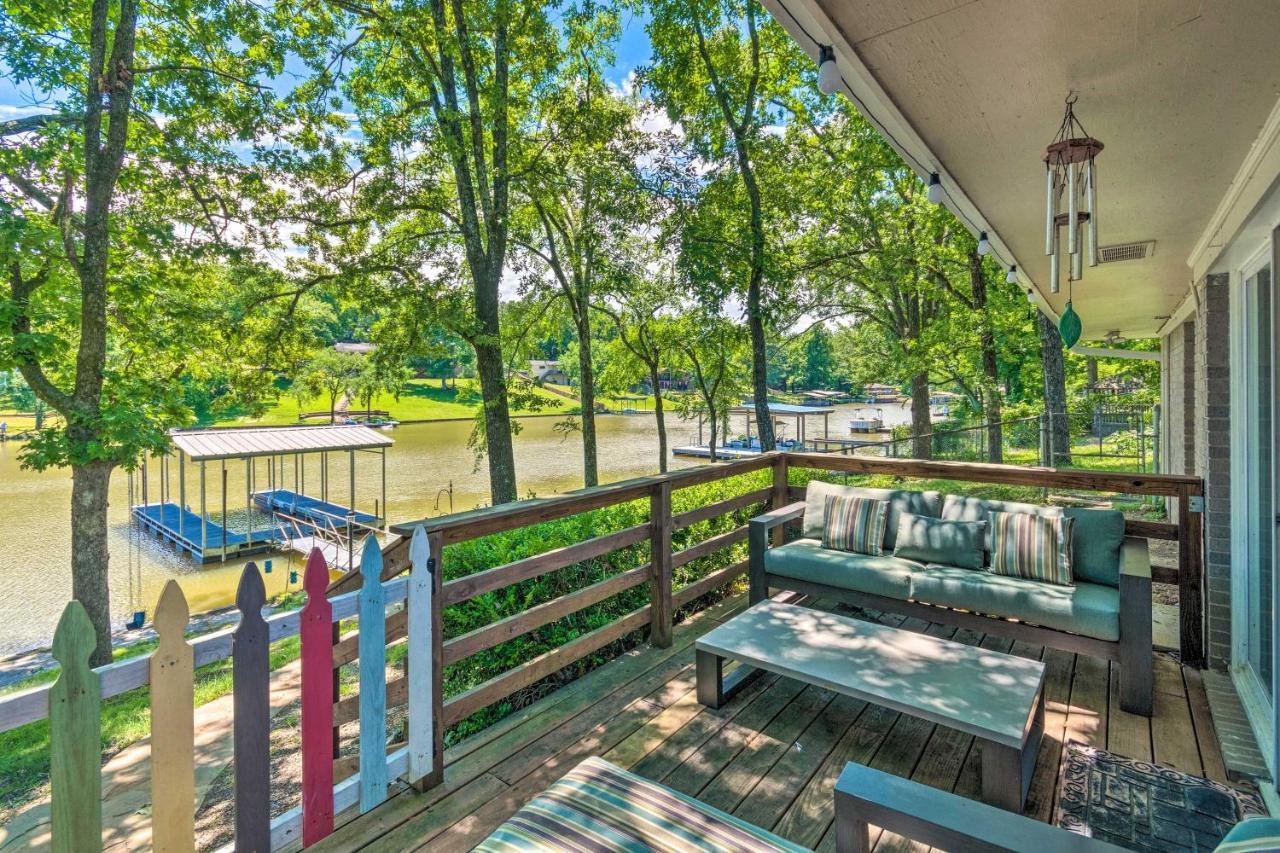 Lakefront Hot Springs Home With Updated Deck And Dock! ภายนอก รูปภาพ