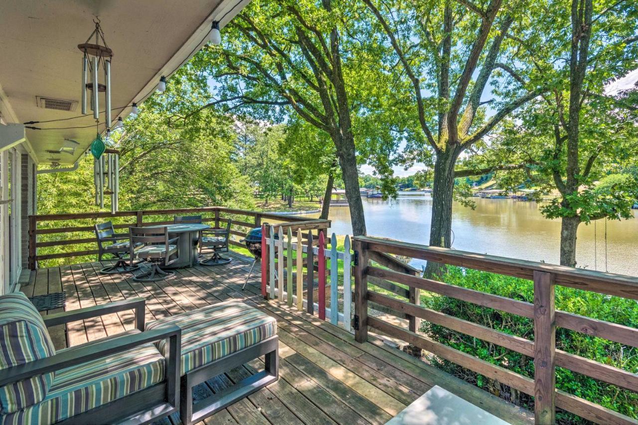 Lakefront Hot Springs Home With Updated Deck And Dock! ภายนอก รูปภาพ