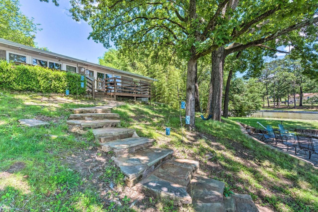 Lakefront Hot Springs Home With Updated Deck And Dock! ภายนอก รูปภาพ