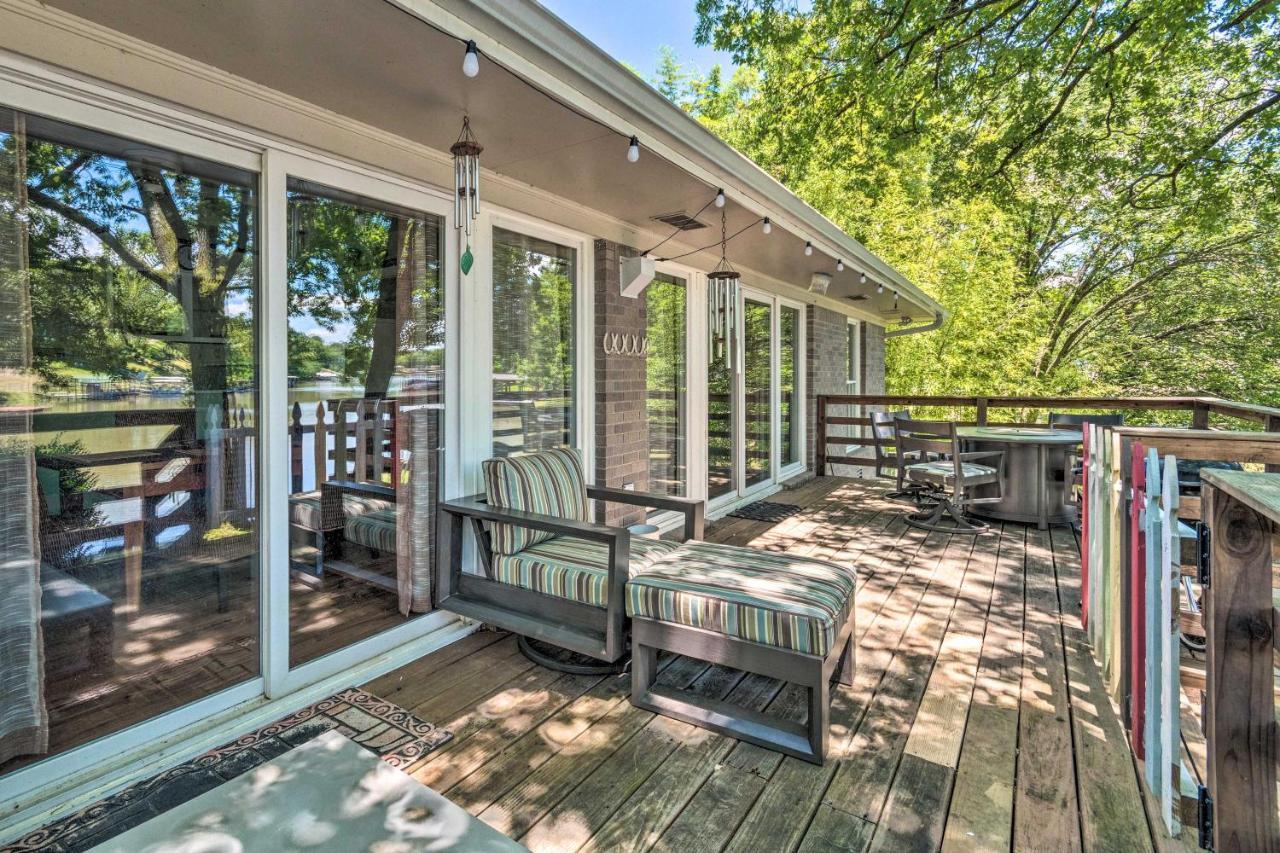 Lakefront Hot Springs Home With Updated Deck And Dock! ภายนอก รูปภาพ